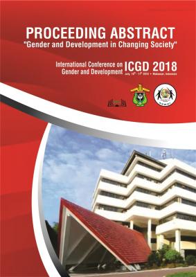 Cover for Abstract Proceeding ICGD 2018: Gender and Development in Changing Society
